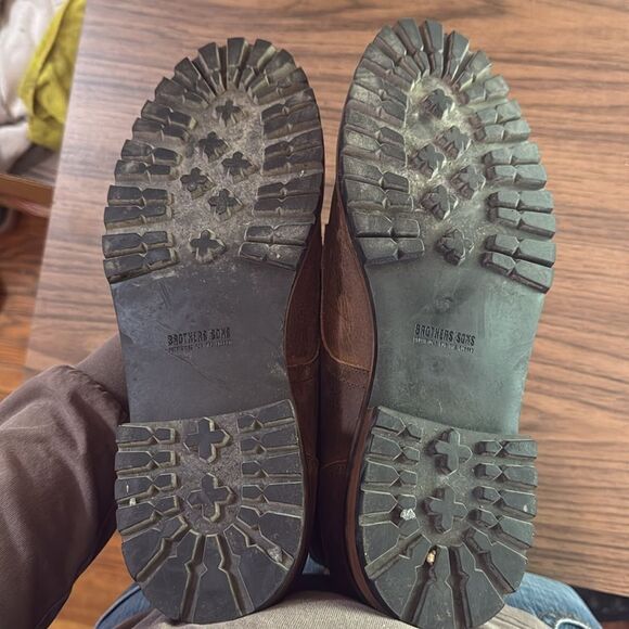 Brown Leather Men's Boots - Picture 8 of 10